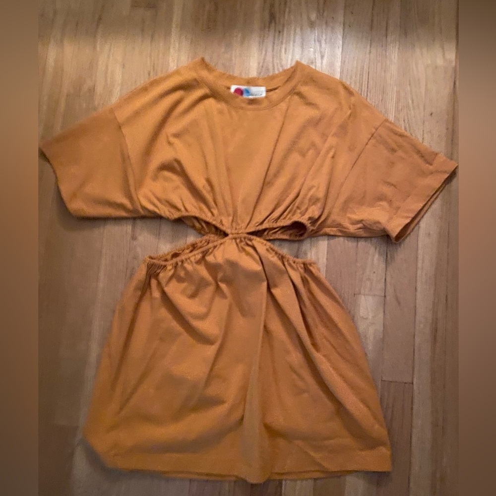 NWT Free People beach cutout orange dress. Never worn.